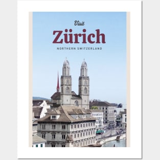 Visit Zürich Posters and Art